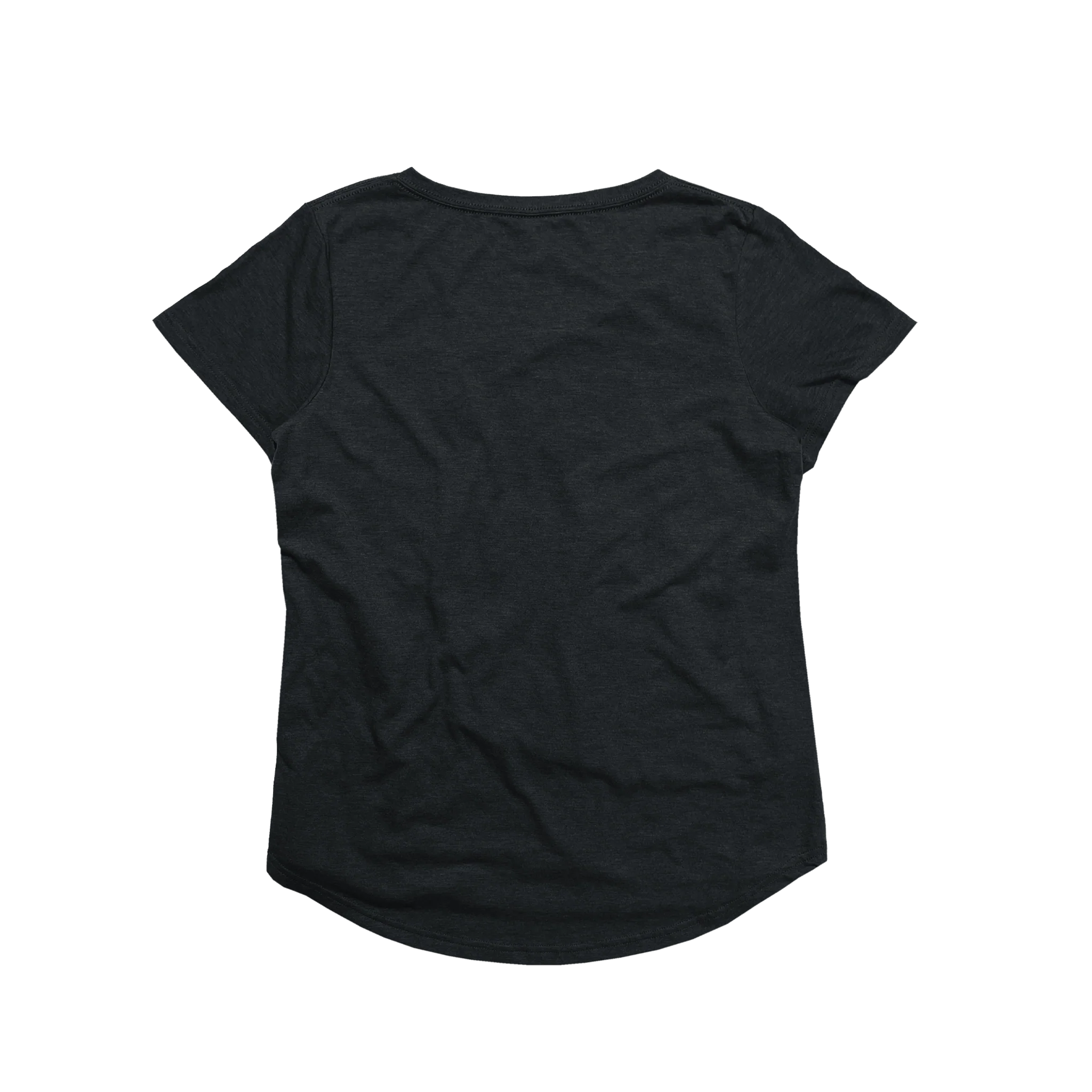 Ladies Eco-Triblend Drop Hem V-Neck Pocket Tee - Image 15