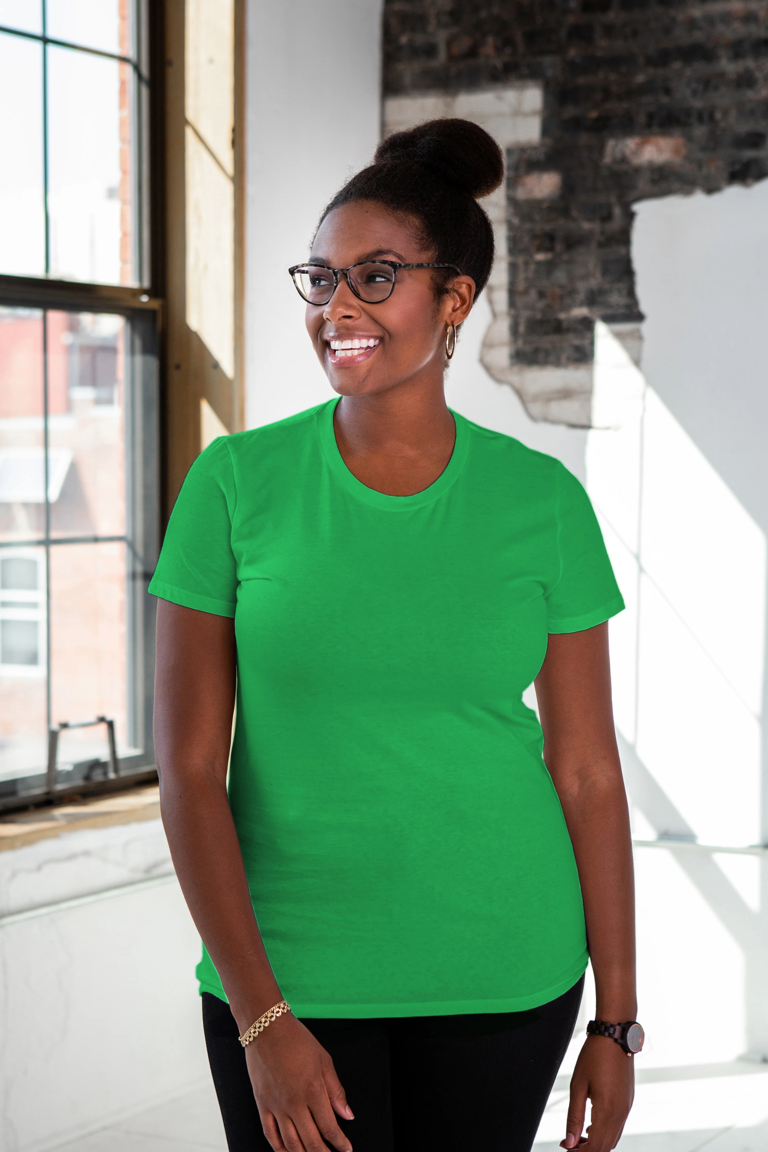 Ladies Premium Cotton Short Sleeve Tee (Last Chance) - Image 6