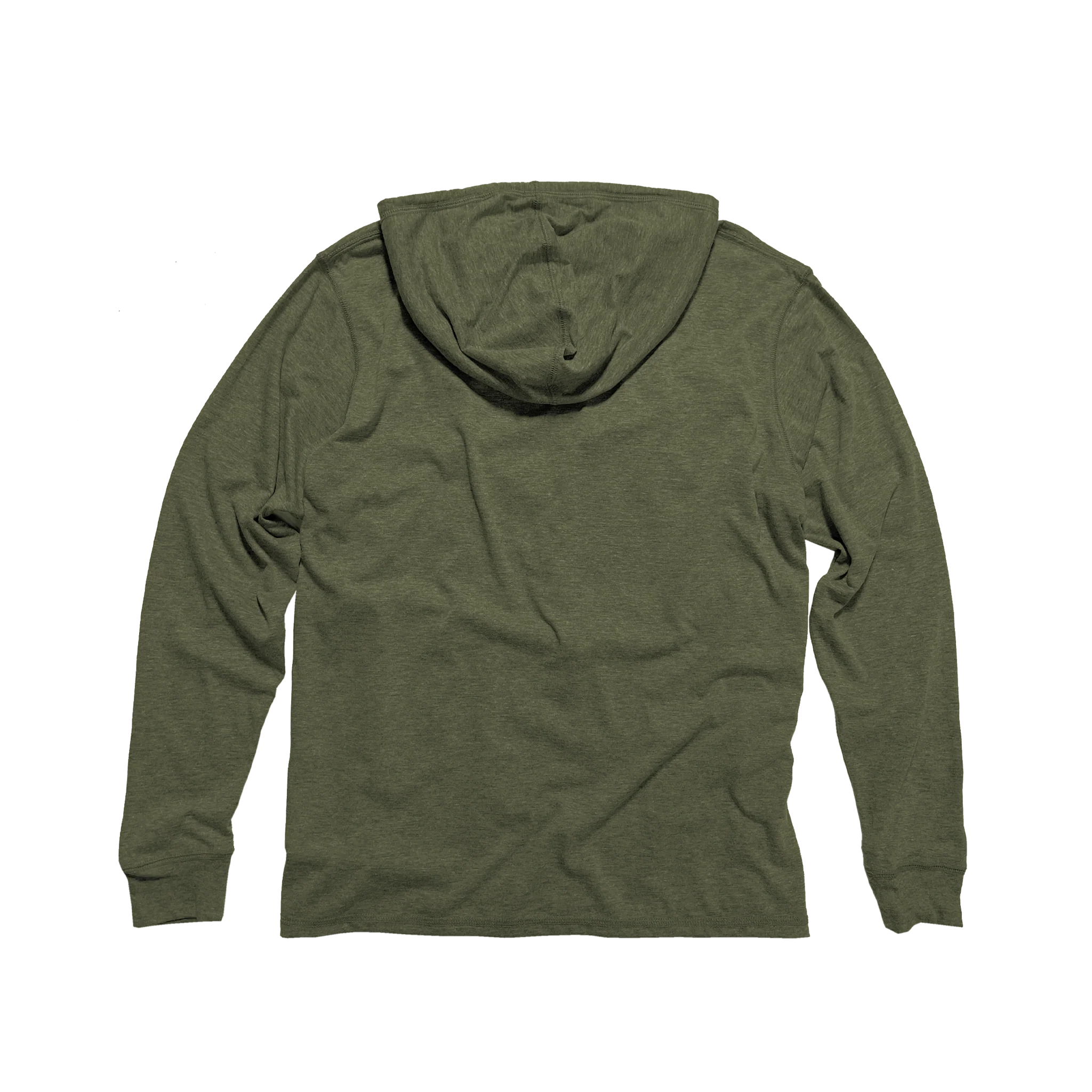 Unisex Eco-Triblend Long Sleeve Hooded Tee - Image 12
