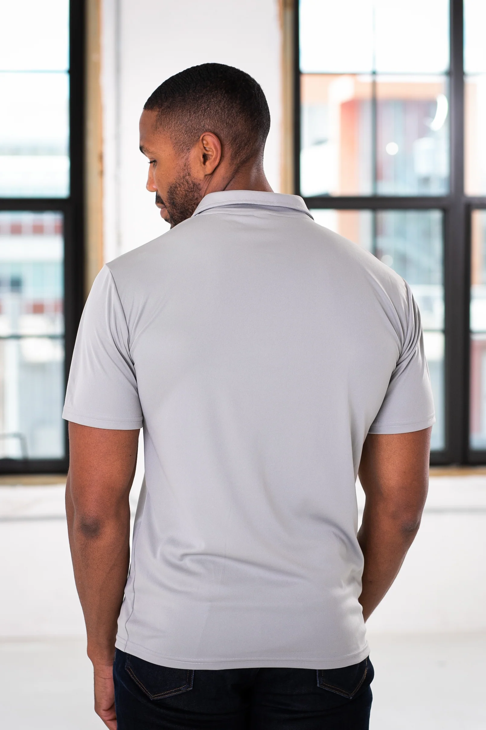 Unisex Polyester Polo - Image 3