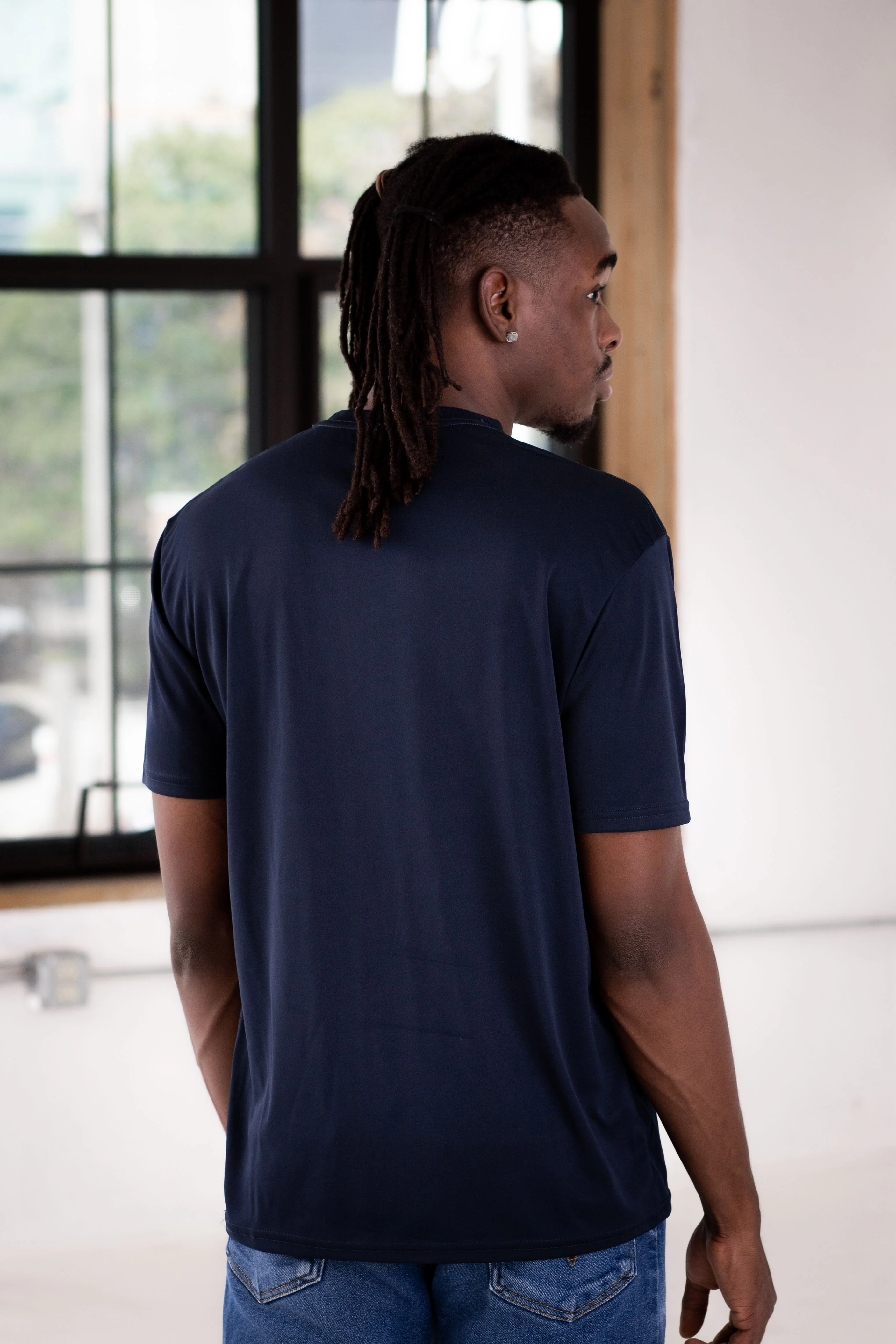 Unisex Polyester Short Sleeve Tee - Image 6
