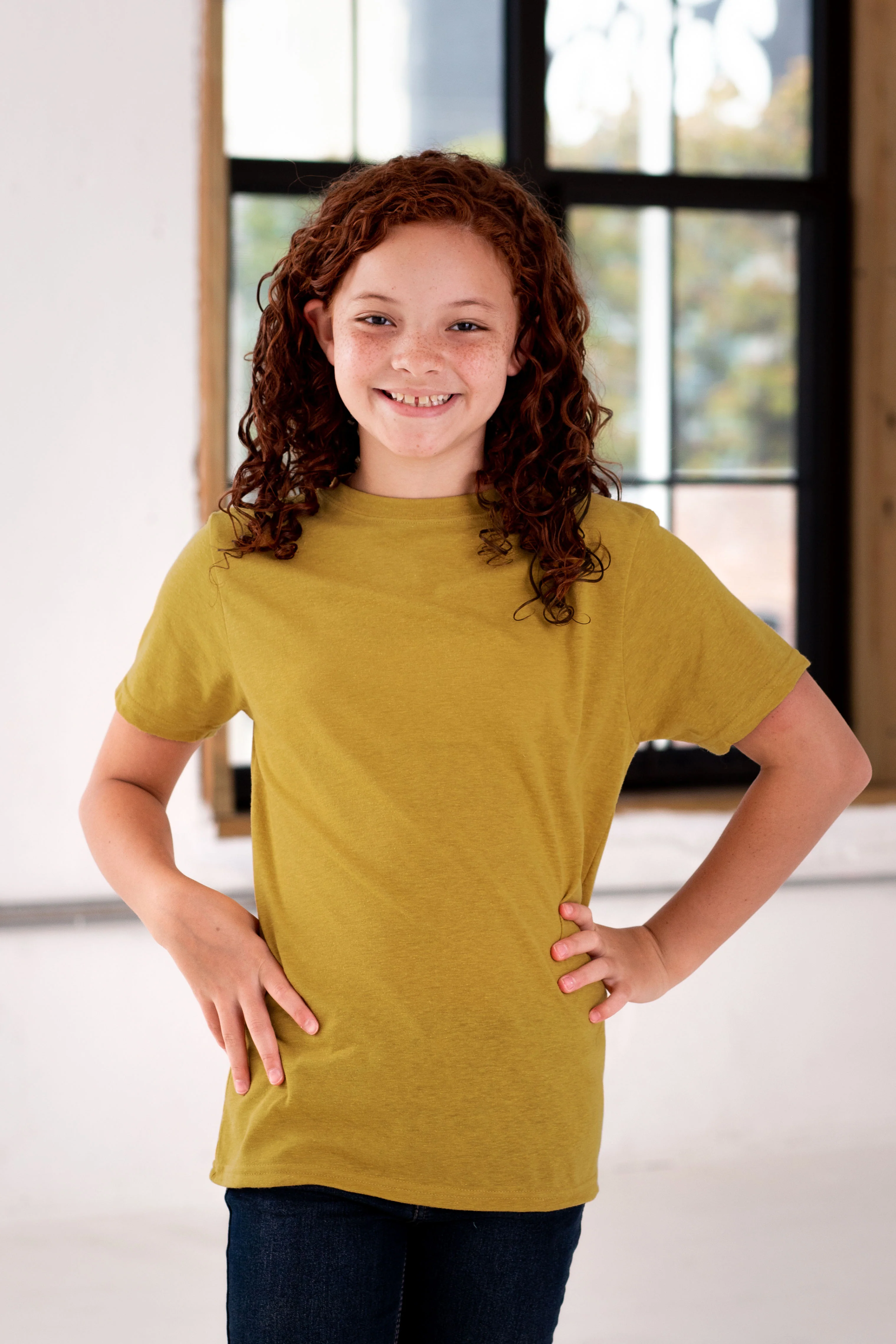 Youth Eco-Triblend Short Sleeve Tee (Fashion Colors) - Image 13