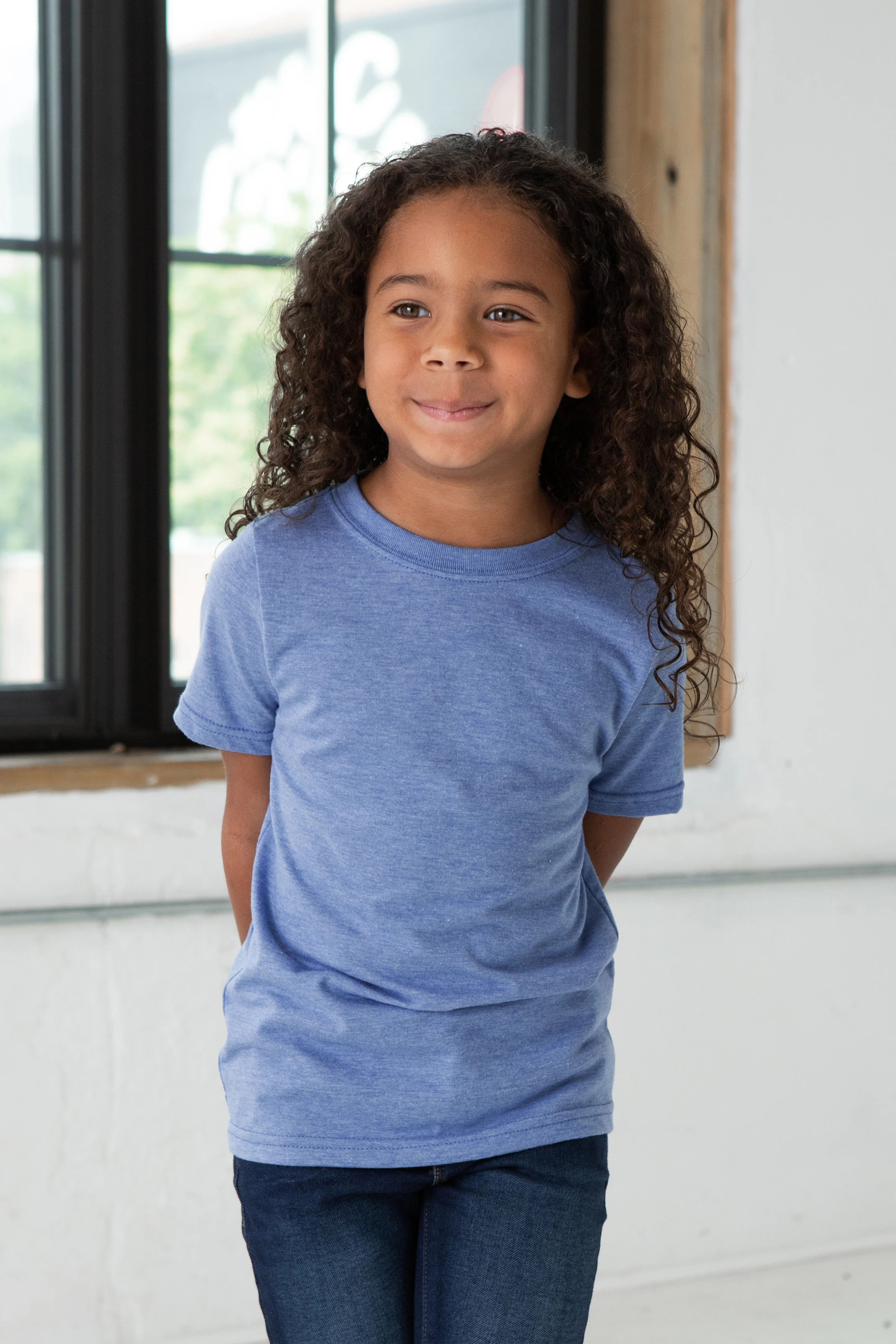 Youth Eco-Triblend Short Sleeve Tee (Fashion Colors) - Image 14