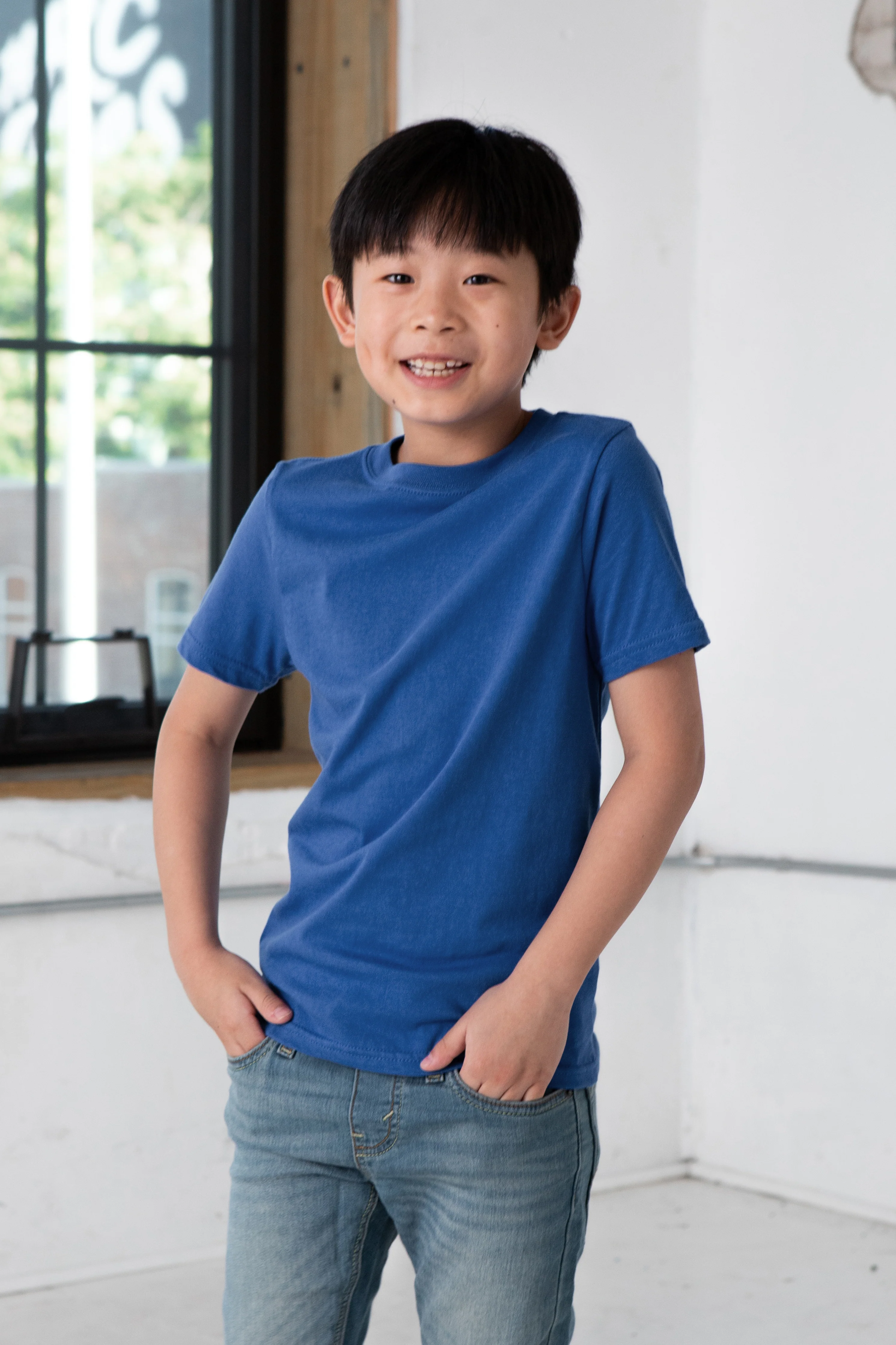 Youth Premium Cotton Short Sleeve Tee (Core Colors) - Image 5