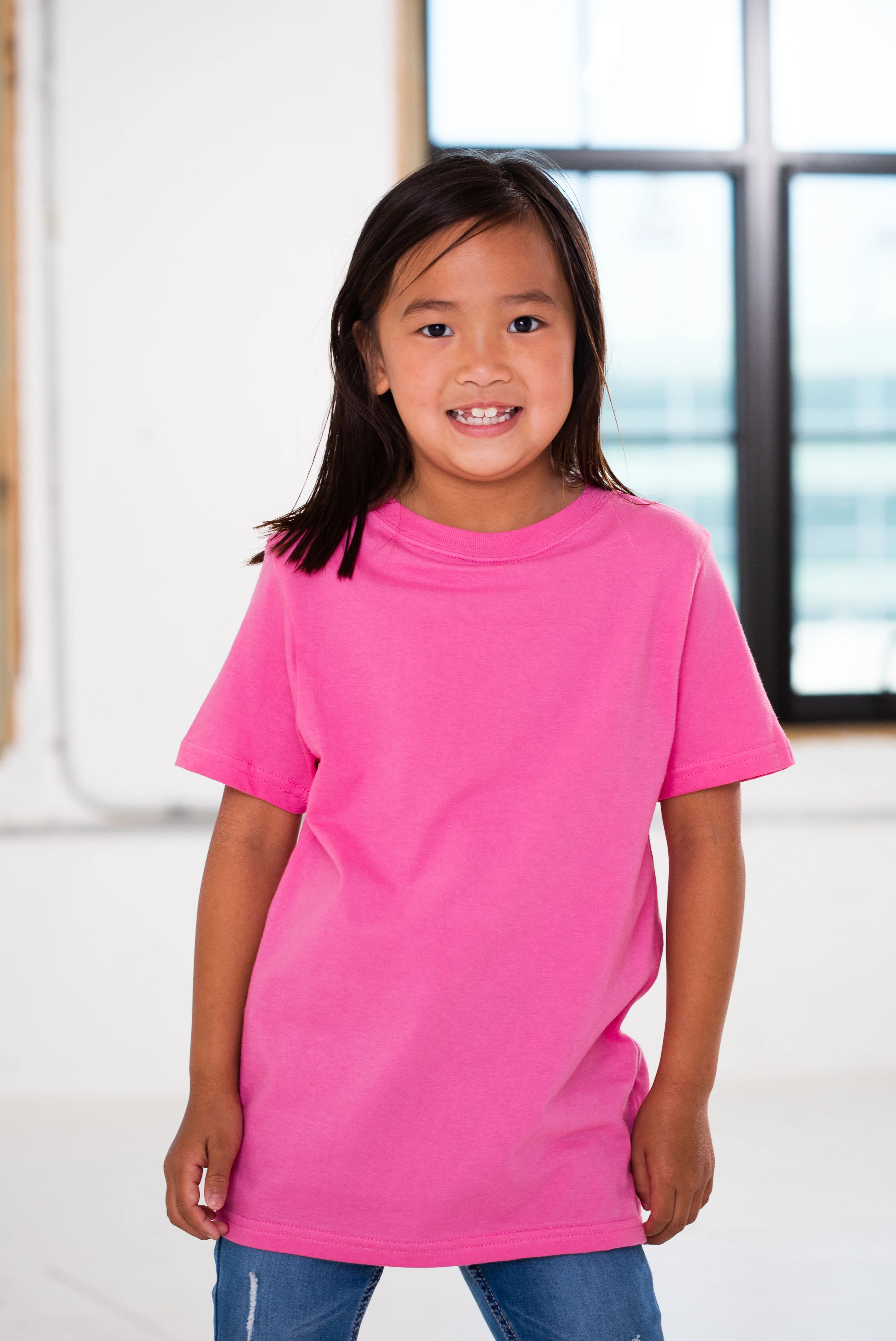 Youth Premium Cotton Short Sleeve Tee (Fashion Colors) - Image 4